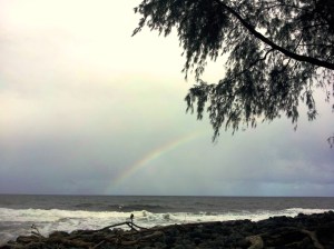 Kolekole Beach Park Rainbow