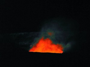 Night Volcano