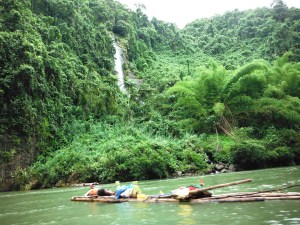 Fiji Way of Life - the bundled plants are kava roots that these guys harvested.