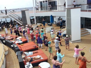 Hula Lessons on Deck