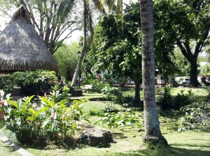 Papeete Park - quiet and lovely.