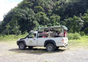 The land rovers were fun for awhile, but by the time we got back we were pretty rattled.