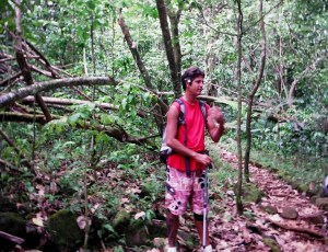 This was our guide who was very knowledgeable about the culture, fauna, and flora of the island.