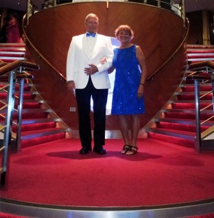 Tom & Charli - Formal Night in Blue