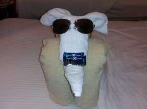 Towel Sculpture Elephant