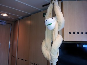 Towel Sculpture Monkey