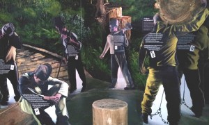 Convict stories in the museum.