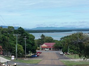 Cooktown as seen when coming down the hill.