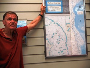 Kyle, the director of the research center, talked to us about the reef and the work being done to protect it.