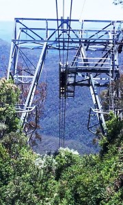This is the line for the Cableway.