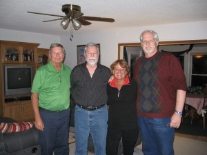 Tom, Dave, Charli (the short one) and Ric