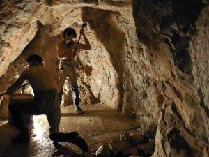 The drilling of these tunnels took years to complete.