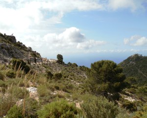 This walkway ended just around the bend with a great view of Marbella and the Mediterranean below.
