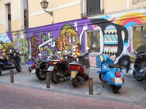 It certainly adds color to the surroundings.