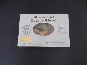 The shortbread cookies we bought at the convent.