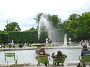 Fountains at the Tuileries