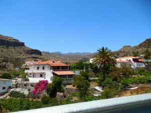 Small towns snuggled in the nooks and crannies.