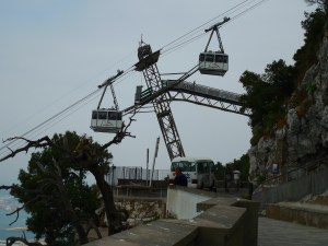 Cable cars.