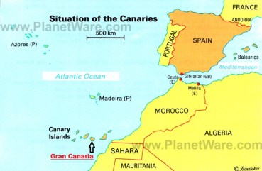 Gran Canaria Map