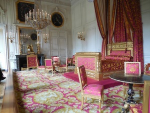 Marie Antoinette's bedroom.