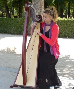 This harpist was wonderful. She played Colors of the Wind and I found myself getting choked up. The crowd was awed and you could have heard a pin drop... wow!