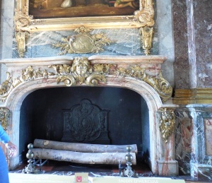 The marble fireplaces are exquisite. 