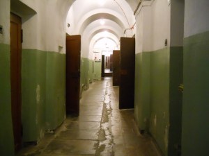 The dark, dank halls of tiny cells where so many were tortured and died. 