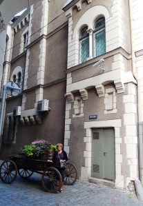 Across from our hotel.