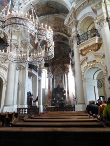 An alter on St. Nikolas Church - a reverent, quiet, beautiful place.