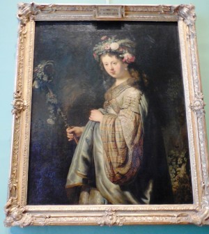 Flora by Rembrandt - It is thought that he was in love with her but it could never be proven.