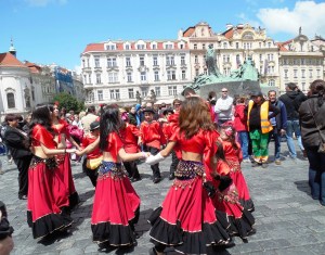 Gypsies young and old came to celebrate.
