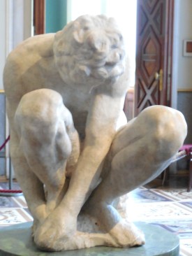 Michelangelo's Crouching Boy