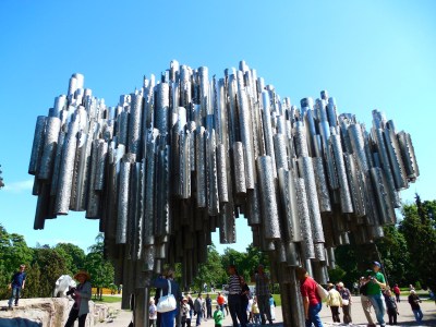 Monument to Finland Composer Jean Sibelius