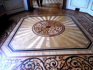 The floors in each room were different and amazing.