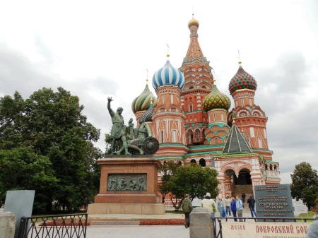 and the wonderful St. Basil's Cathedral.