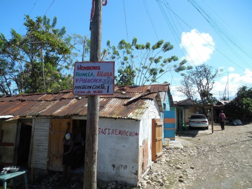A Haitian  village near Puerto Plata. Illegal Haitian immigrants are a big problem in the DR. Different population but the problem sounds familiar.