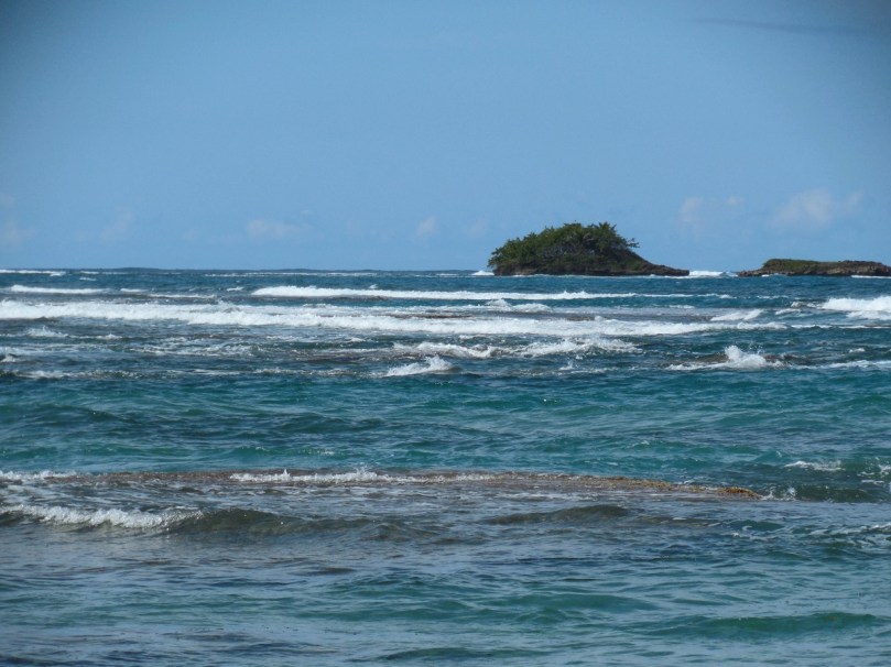 We ended our excursion on a beautiful secluded beach for a swim, walk, chair massage, rum punch - Yeahhh!