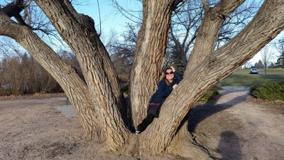 Christina being her goofy self.