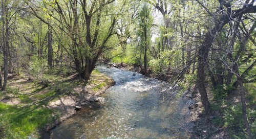 Geocaching in gorgeous surroundings.