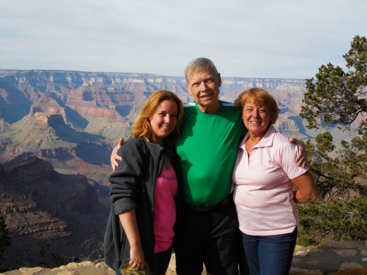 We are really here at the Grand Canyon!!!!