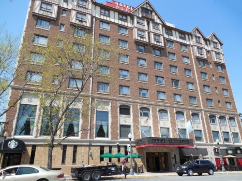 We stayed at the Hotel Alex Johnson built in 1928 and reported to be haunted. Alas, we sadly did not encounter any  wayward spirits but enjoyed our stay anyway.