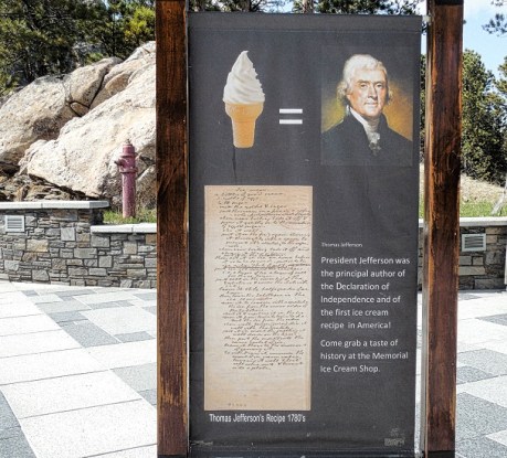 Thomas Jefferson a true Renaissance Man - the Declaration of Independence and Ice Cream!