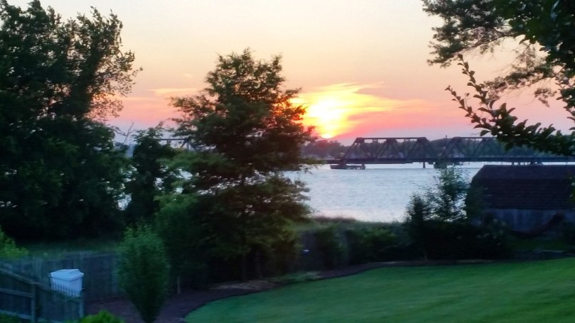 Our own beautiful neck of the woods.