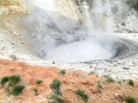 Steaming Mud Holes