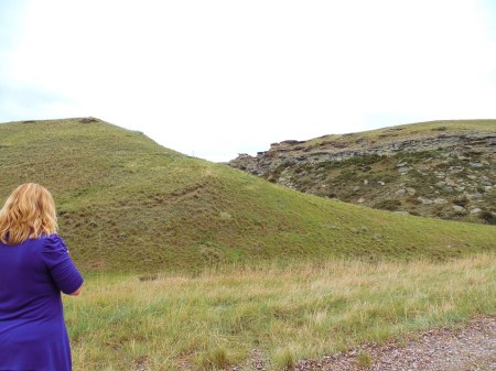 We did a little geocaching  along the way to break up the drive. 