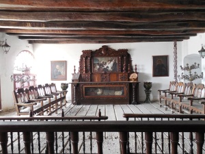 A chapel in the priests' residence just as it has been for centuries.