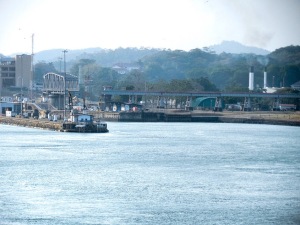 And so we bid adios to the Panama Canal - check.