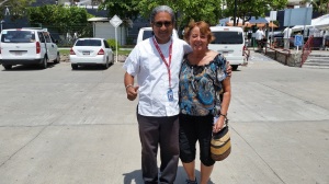 Arturo was our taxi driver and tour guide for the day and he was great.