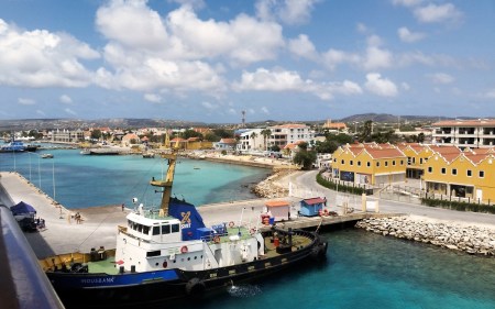 Kralendijk (pronounced Krae - len-dike) is the capital of Bonaire.